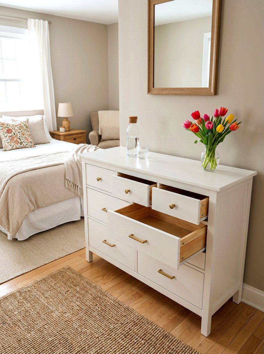 Guest Room Dresser - 30 organizing bedroom dresser ideas
