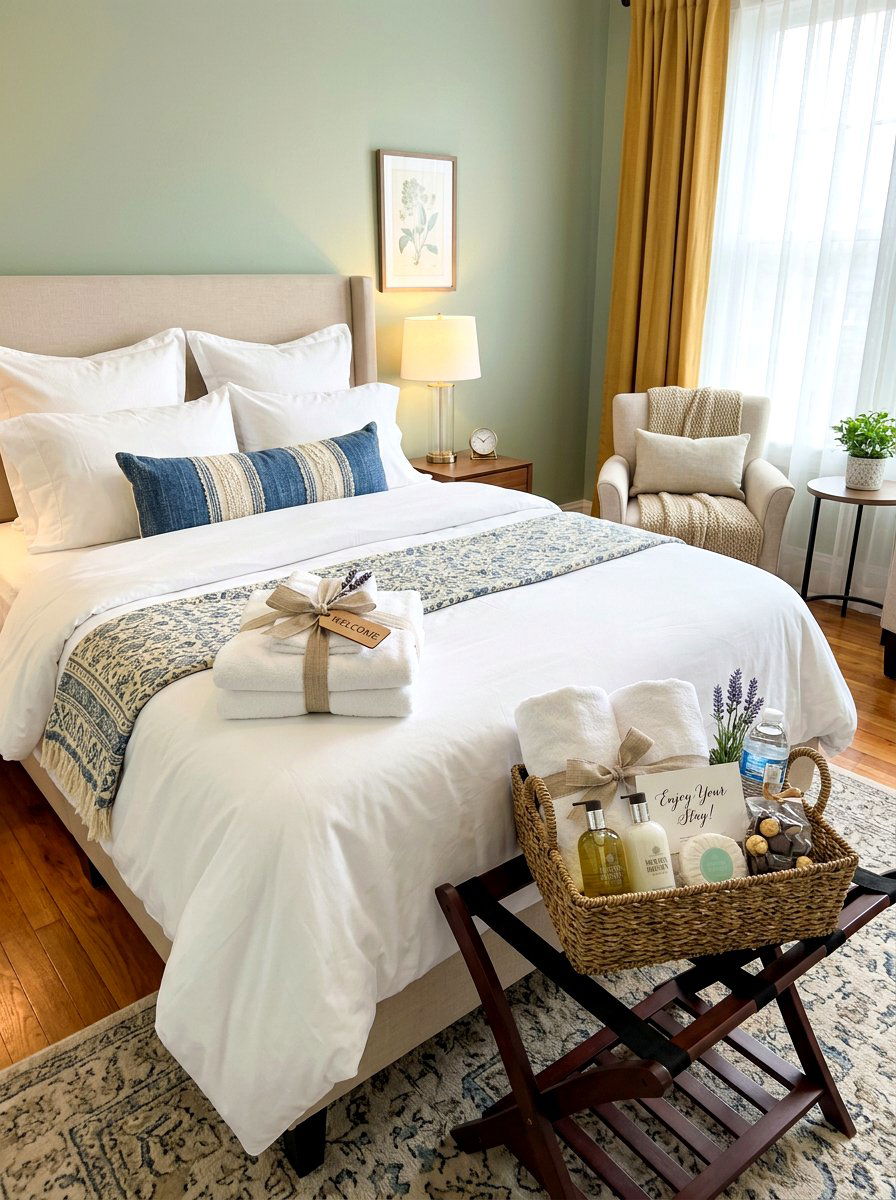 Guest Room Linen Setup - 30 linen closet ideas