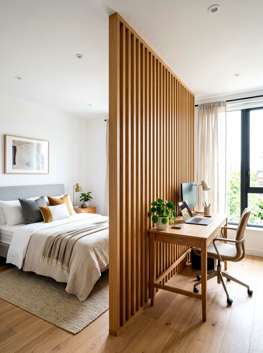 Guest Room Partition Wall - 30 dual purpose guest room ideas