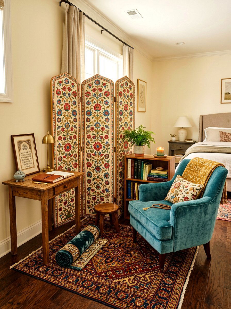 Guest Room Prayer Corner - 30 prayer room ideas