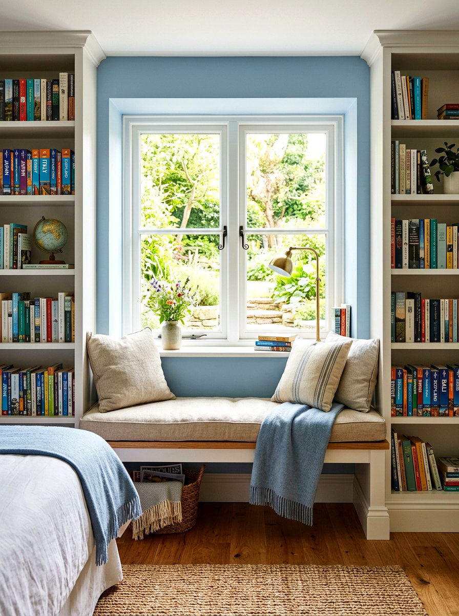 30 Window Seat Bookshelf Ideas for Cozy Reading Nooks Today