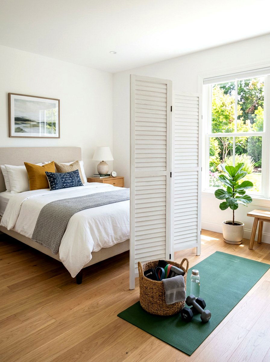 Guest Room Workout Space - 30 multipurpose room ideas