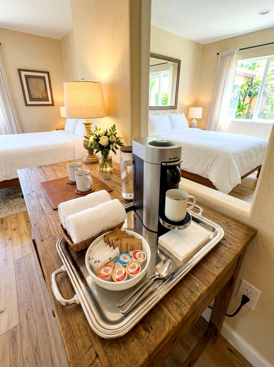 Guest Suite Coffee Station - 30 beverage station ideas