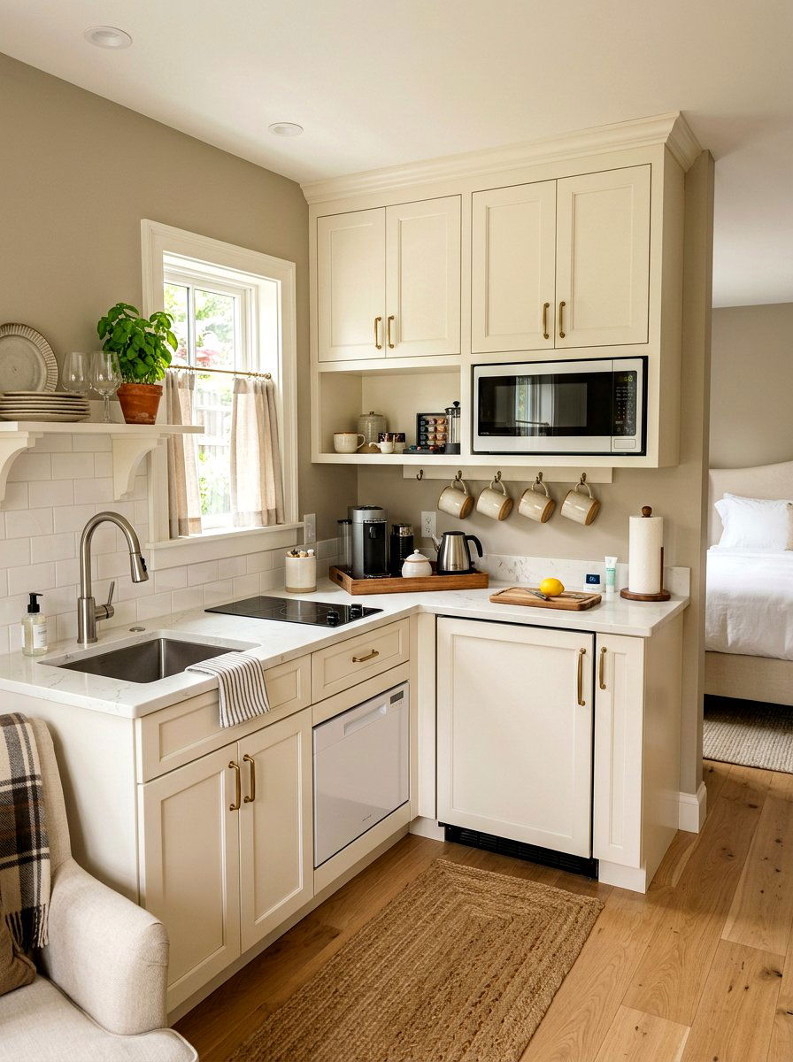 Guest Suite Kitchenette - 30 kitchenette design ideas