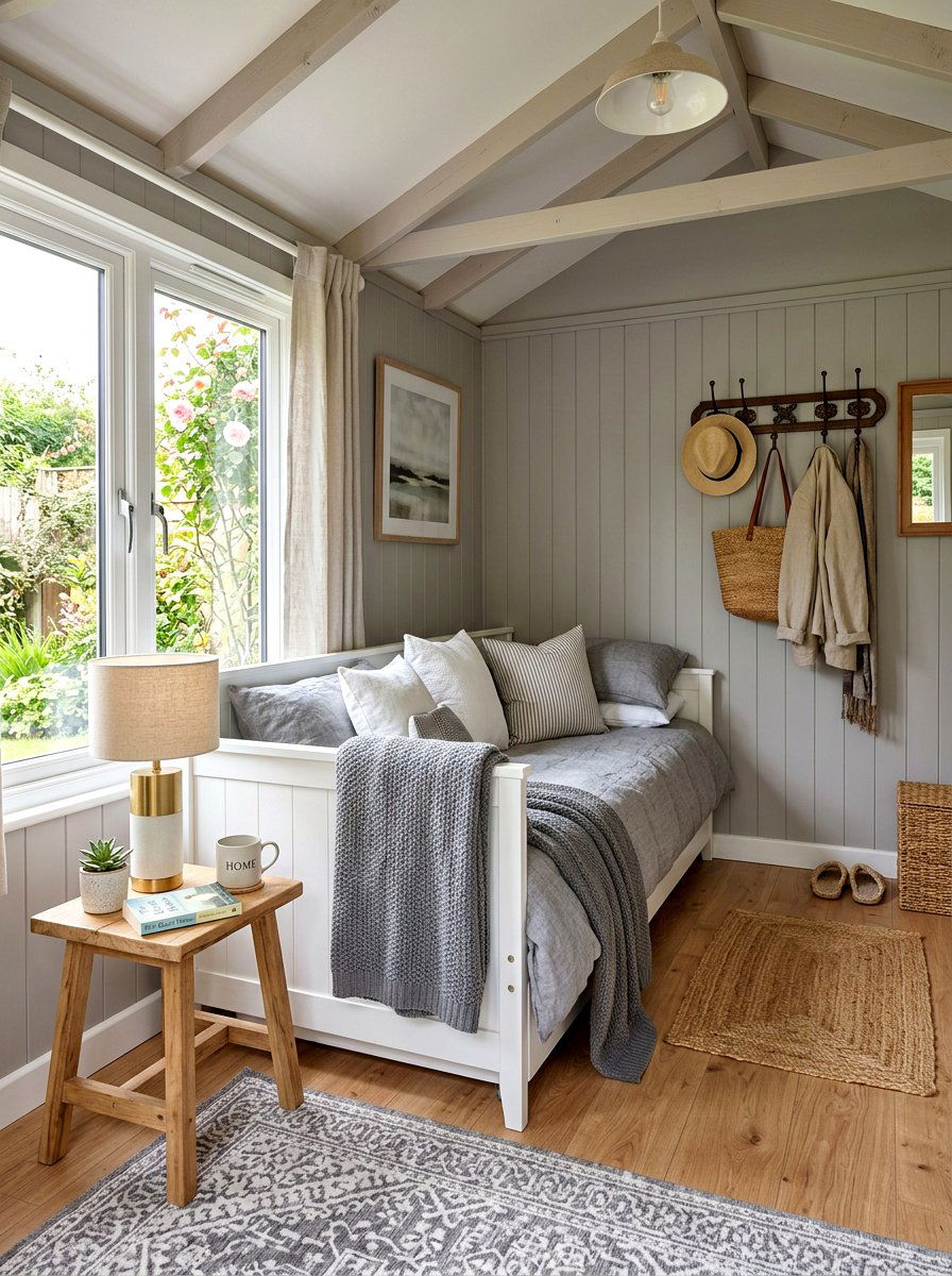 Guest Suite Shed - 30 she shed interior ideas