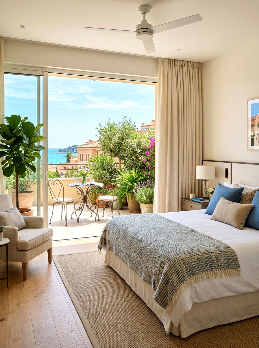 Guest Suite With Balcony - 30 cozy guest suite ideas
