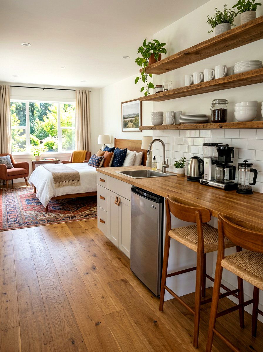 Guest Suite With Kitchenette - 30 cozy guest suite ideas