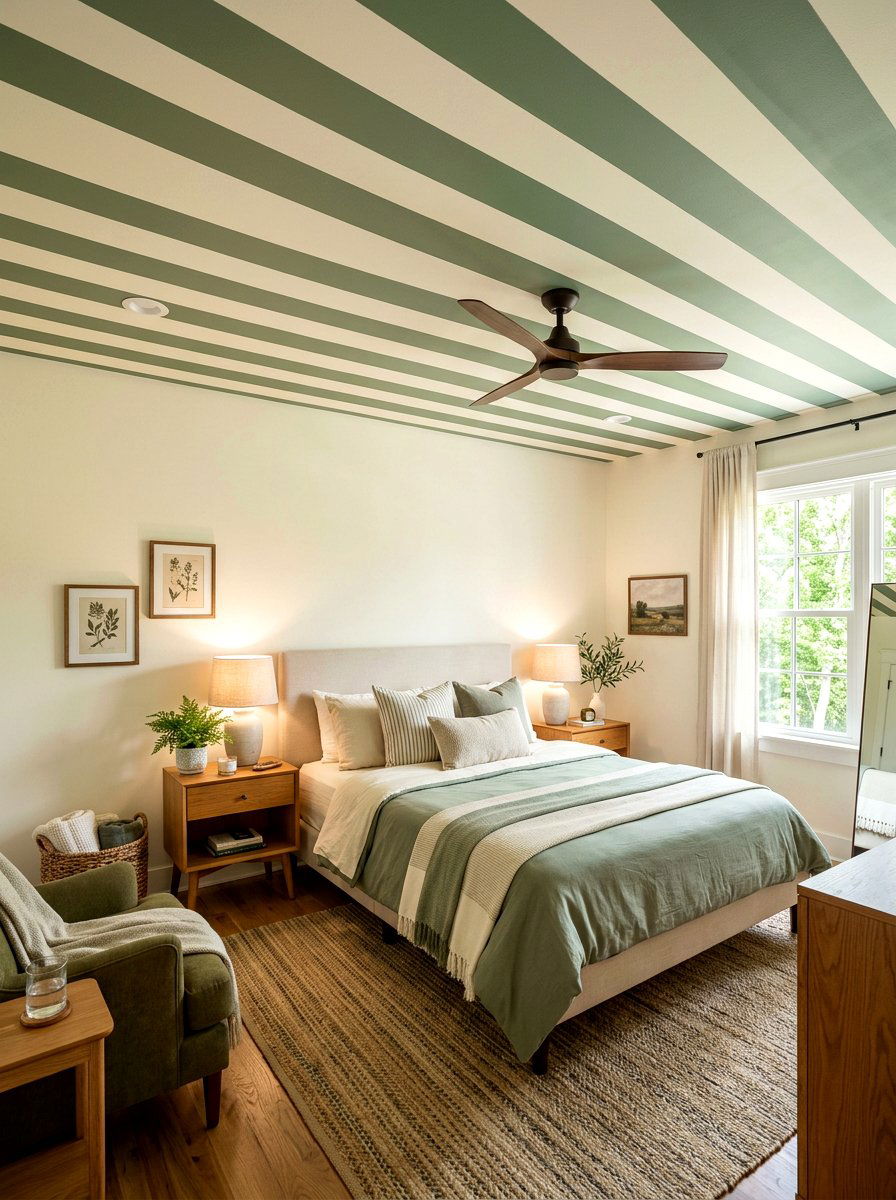 30 Striped Ceiling Ideas That Add Height and Wow Factor