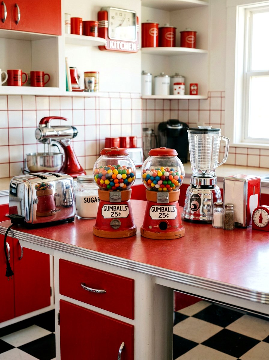Gumball machine terracotta pots - 30 terracotta pot ideas