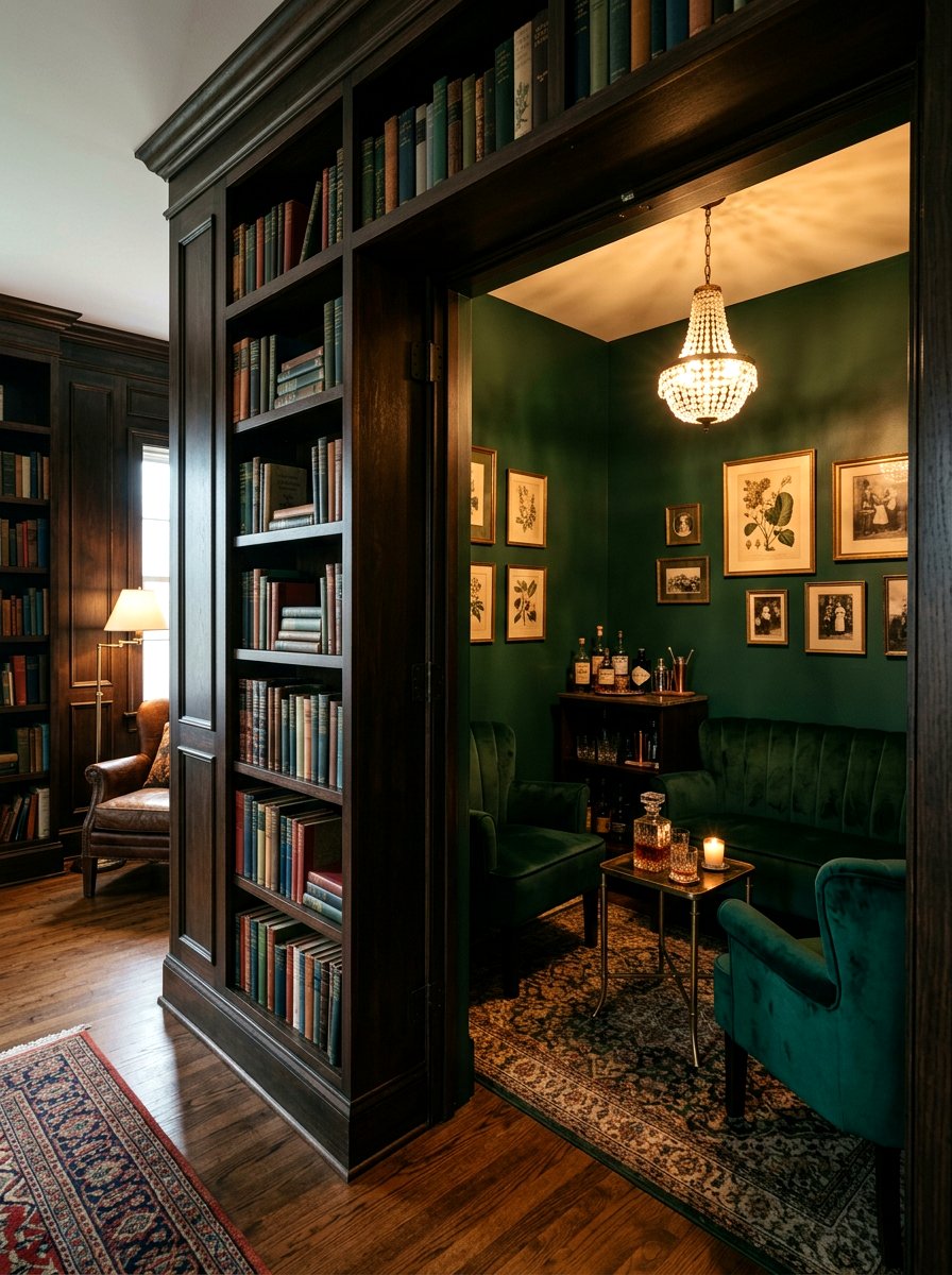 HIDDEN DOOR ROOM - 30 bonus room lounge ideas