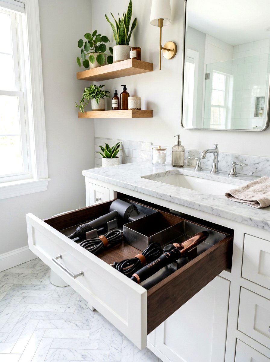 30 Bathroom Vanity Drawer Ideas to Organize Everything Neatly