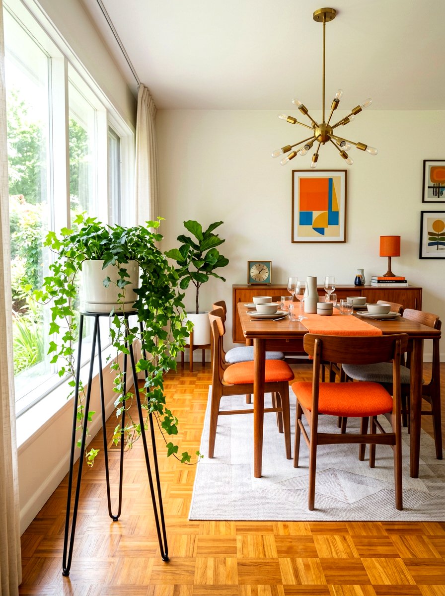 Hairpin leg plant stand - 30 plant stand ideas