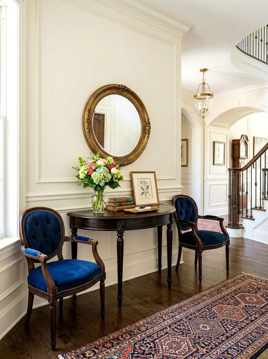 Half Moon Wall Table - 30 small space dining table ideas