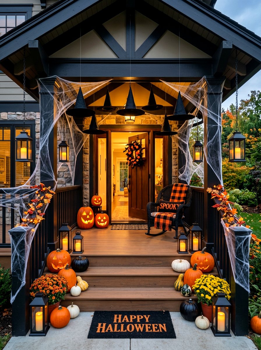 Halloween Porch Decorations - 30 holiday porch decor ideas