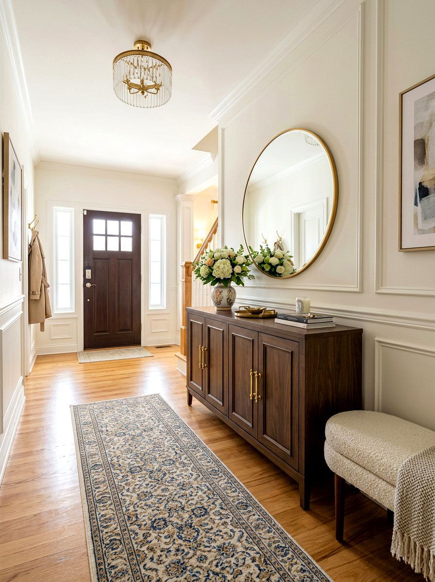 Hallway Console Shoe Cabinet - 30 hidden shoe cabinet ideas