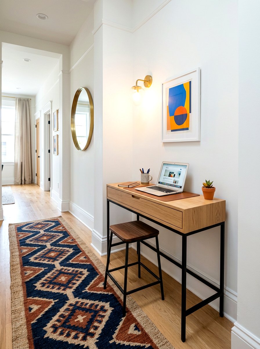 Hallway Desk Nook - 30 writing desk nook ideas