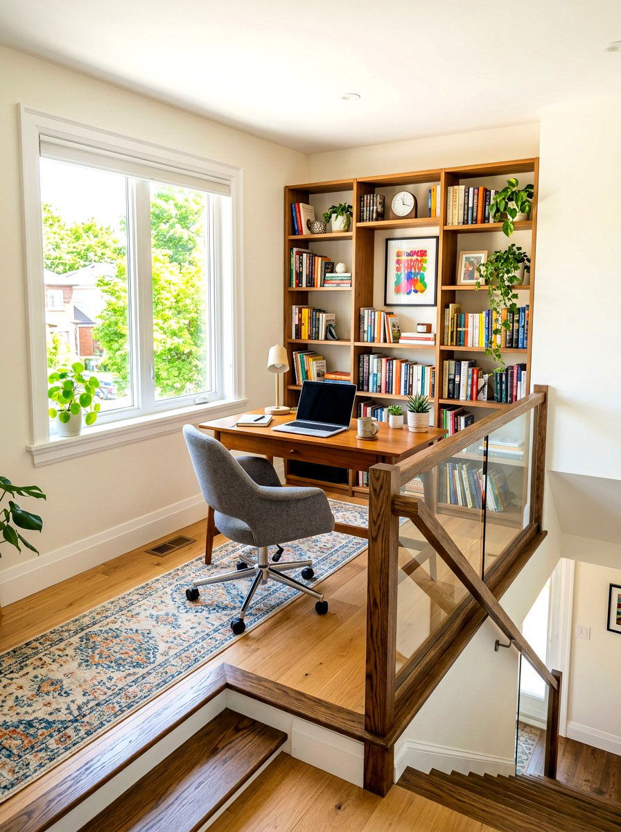 Hallway Landing Office - 30 office nook ideas