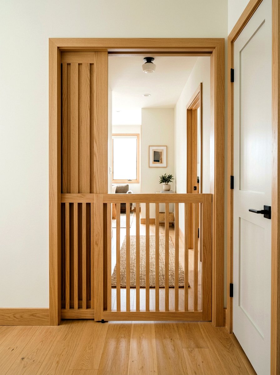 Hallway Pet Gate Built In - 30 viral pet room ideas