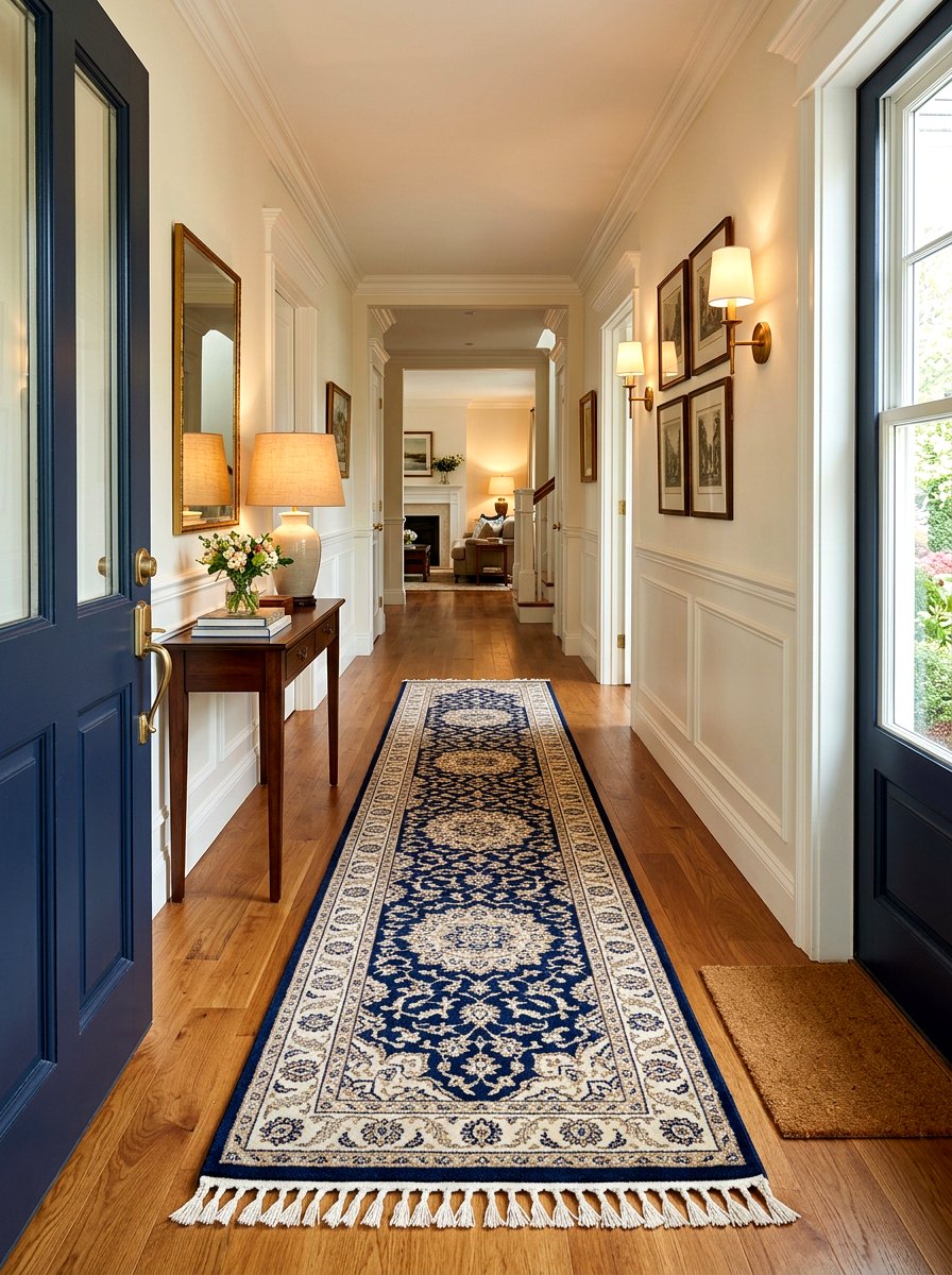 Hallway Runner Rug - 30 family entryway ideas