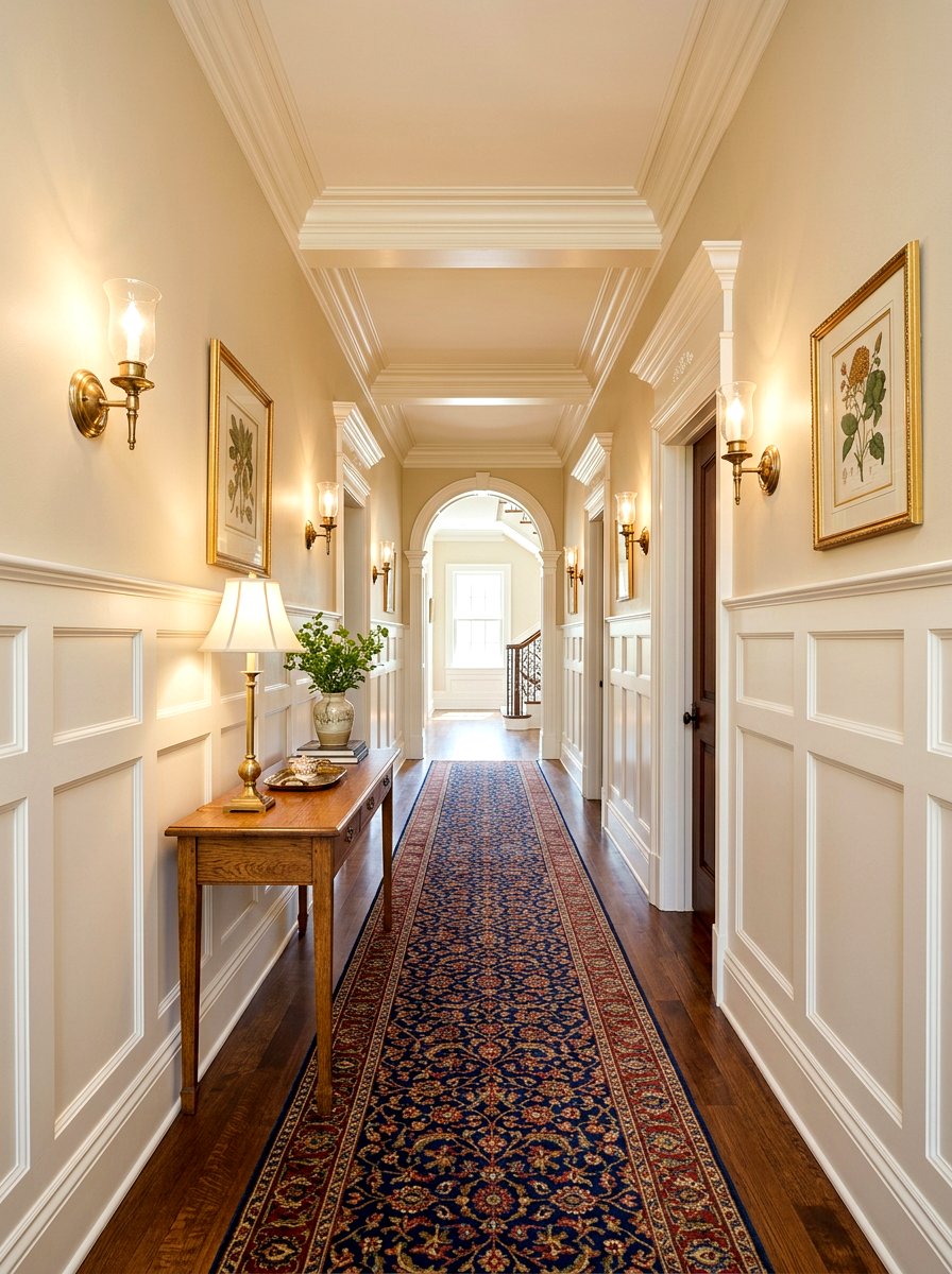 Hallway Wainscoting - 30 wainscoting ideas