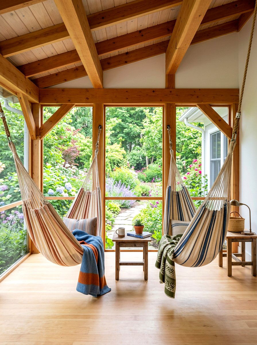 Hammock Sleeping Porch - 30 sleeping porch ideas