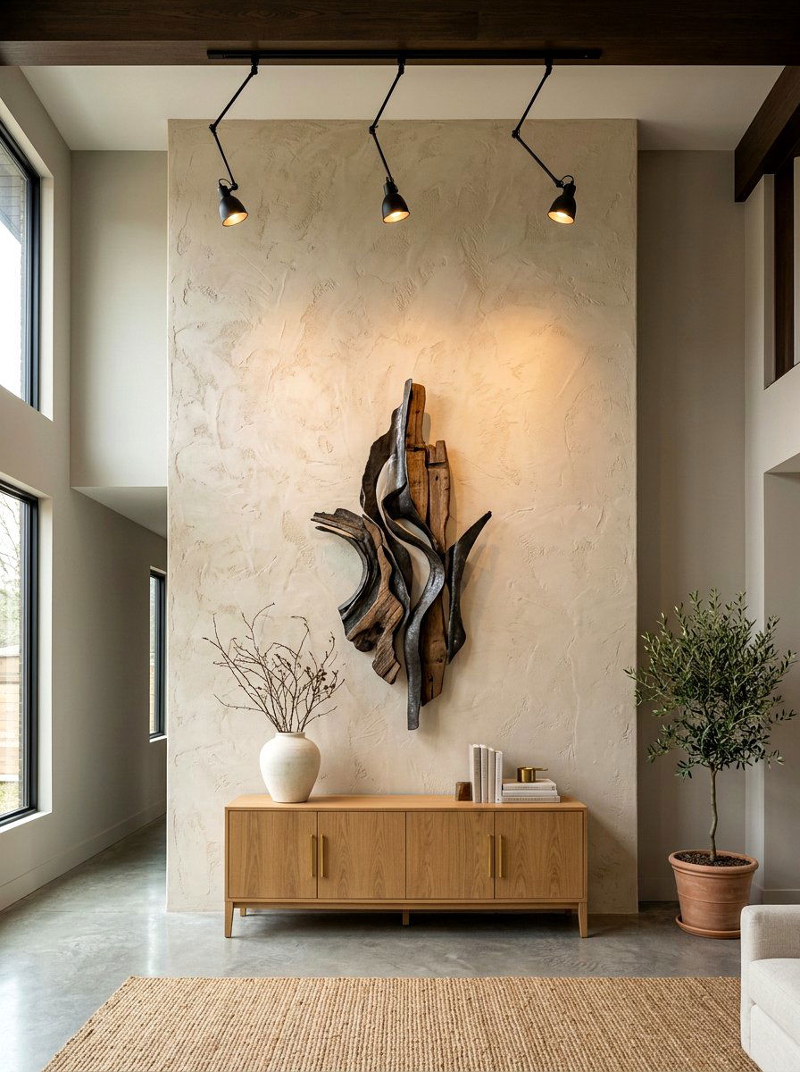 Hand Troweled Plaster - 30 plaster wall ideas