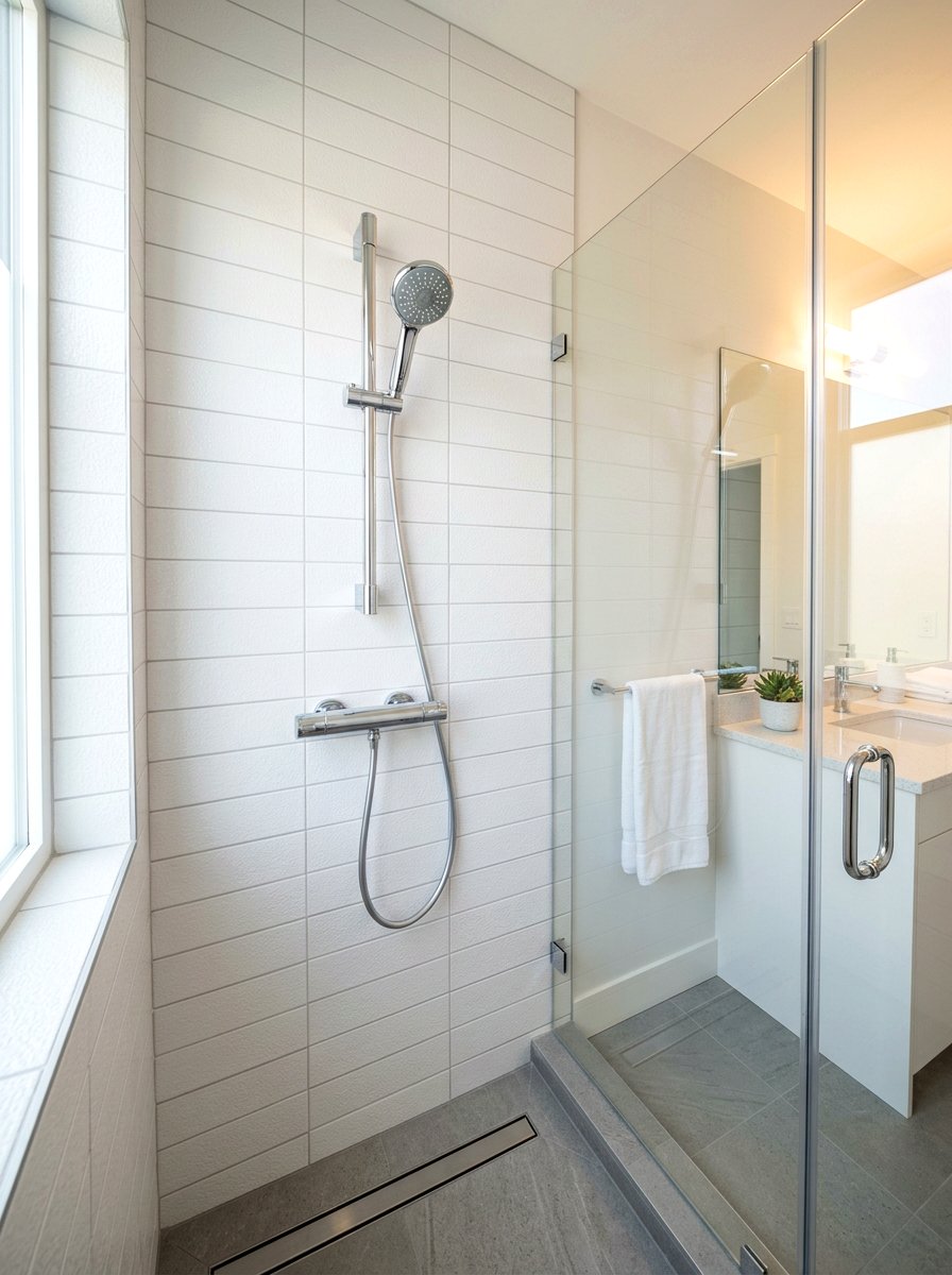 Handheld Shower Wand - 30 steam shower ideas