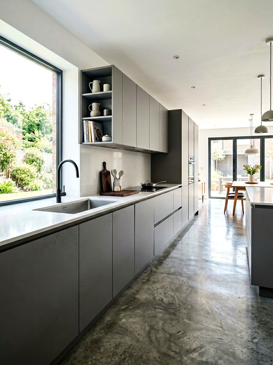 Handleless Kitchen Cabinet - 30 modern kitchen ideas