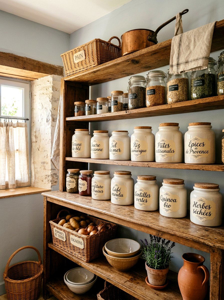 Handwritten Calligraphy Pantry Sticker - 30 pantry labels luxury ideas