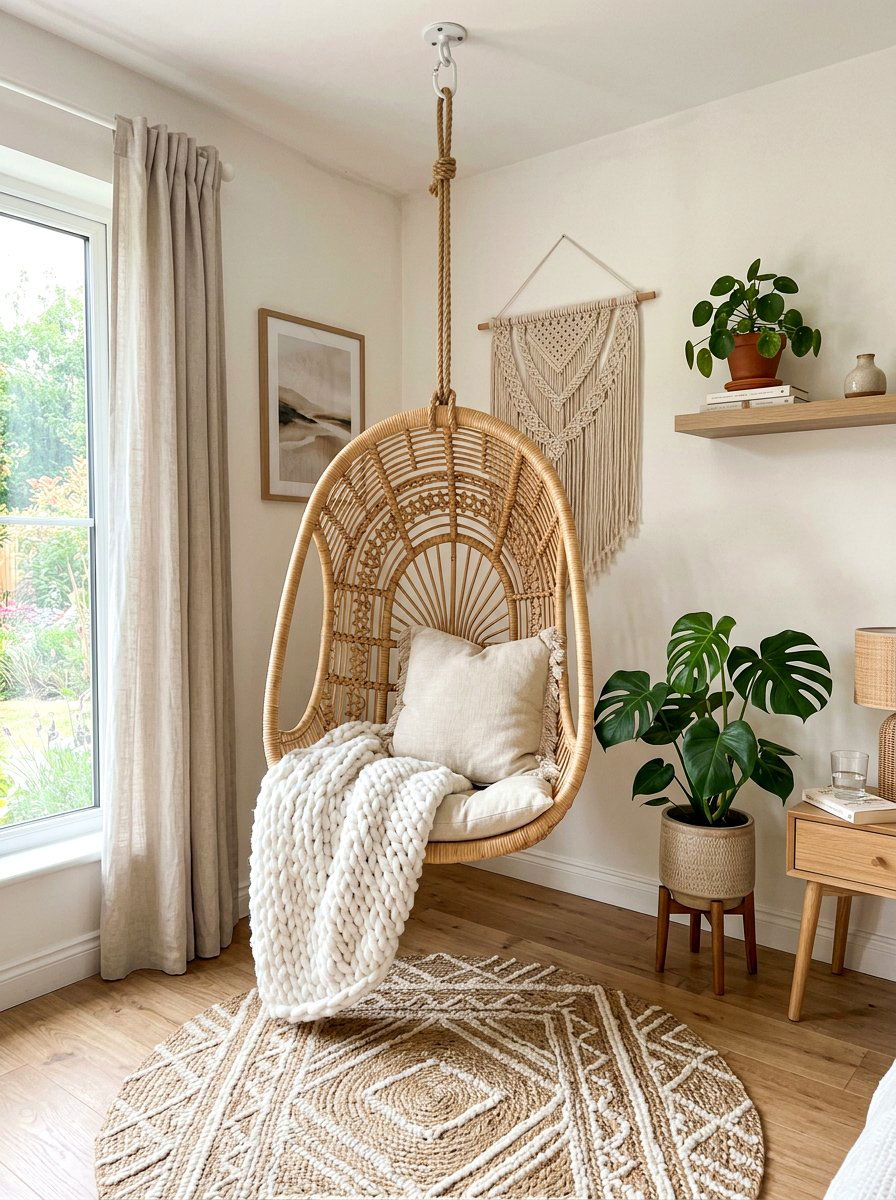 Hanging Chair For Kids - 30 creative kids room ideas