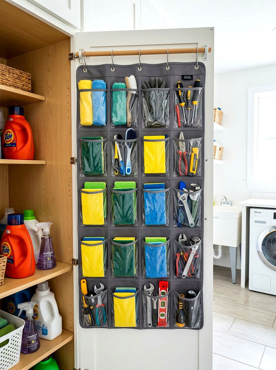 Hanging Fabric Pocket Organizer