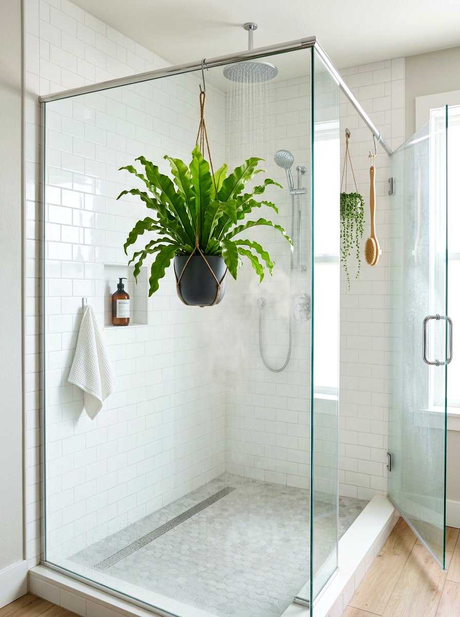 Hanging Plant Bathroom Shower - 30 hanging indoor plant ideas