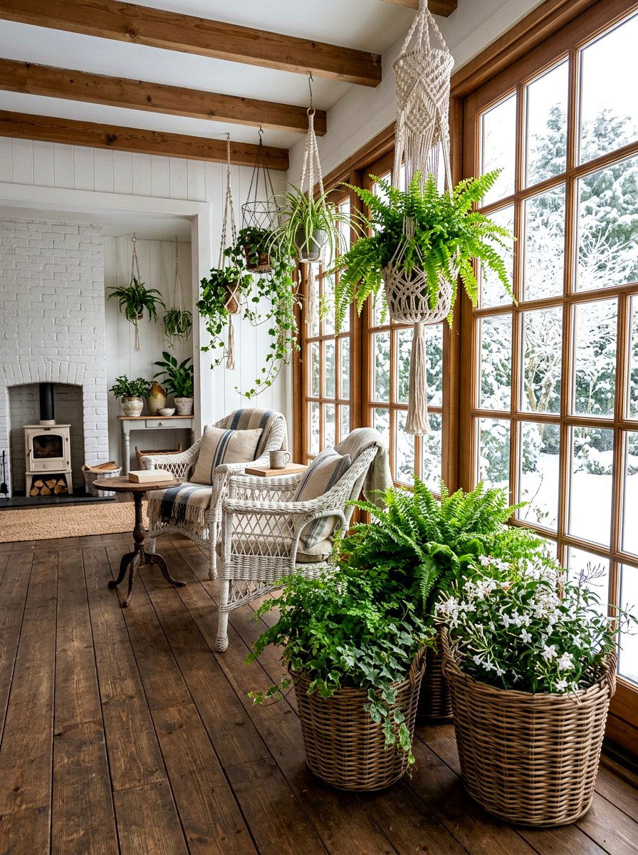 Hanging Plant Indoor Porch - 30 hanging indoor plant ideas
