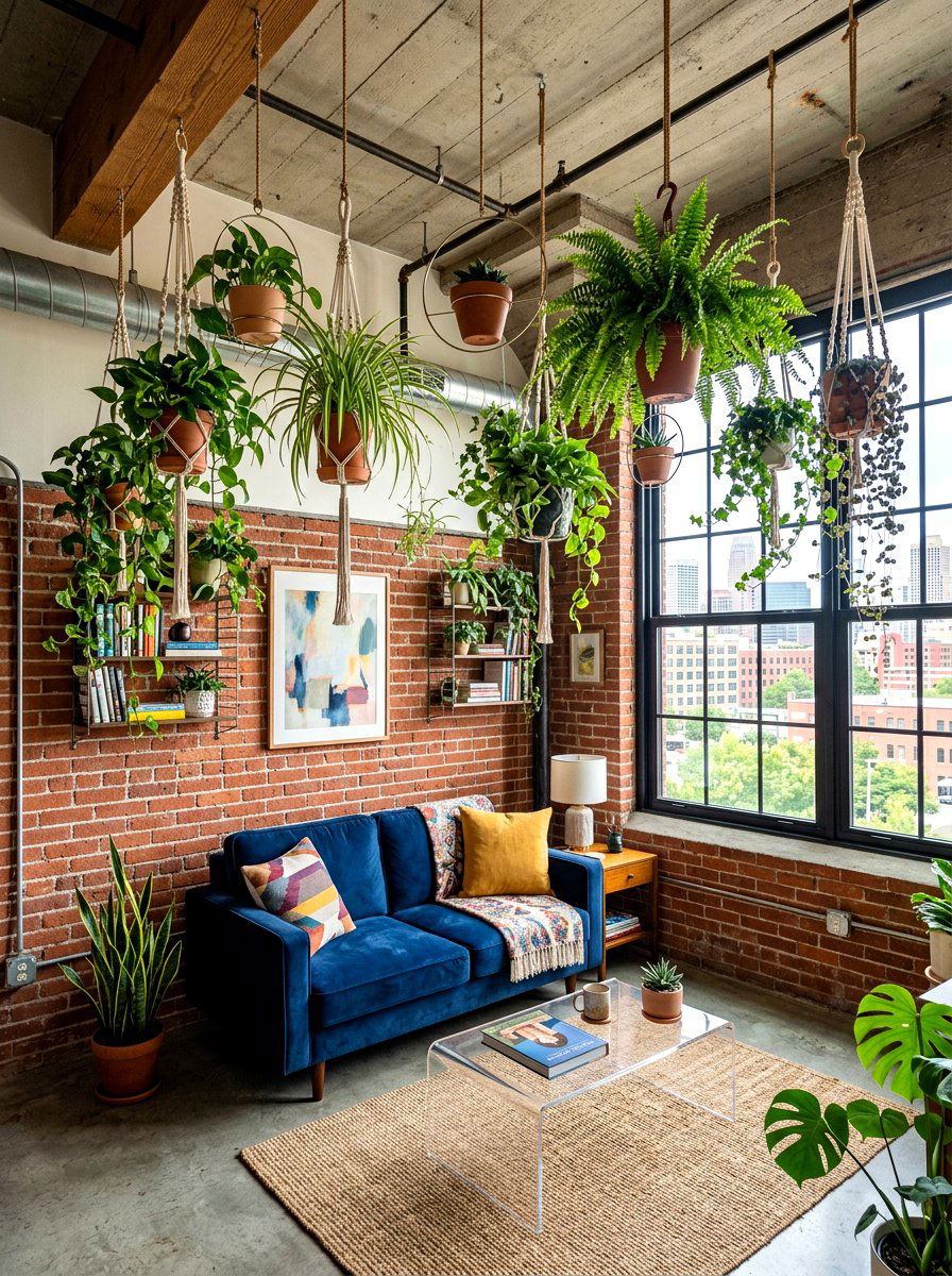 30 Hanging Indoor Plant Ideas to Make Small Spaces Feel Lush