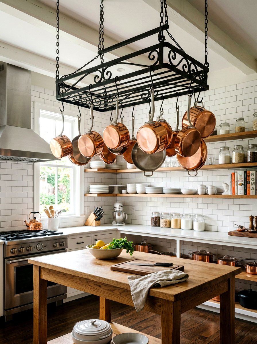 30 European Unfitted Kitchen Ideas for Flexible, Smart Storage
