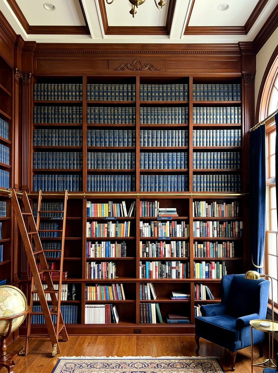 Hardcover And Paperback Grouping - 30 organizing a bookshelf ideas