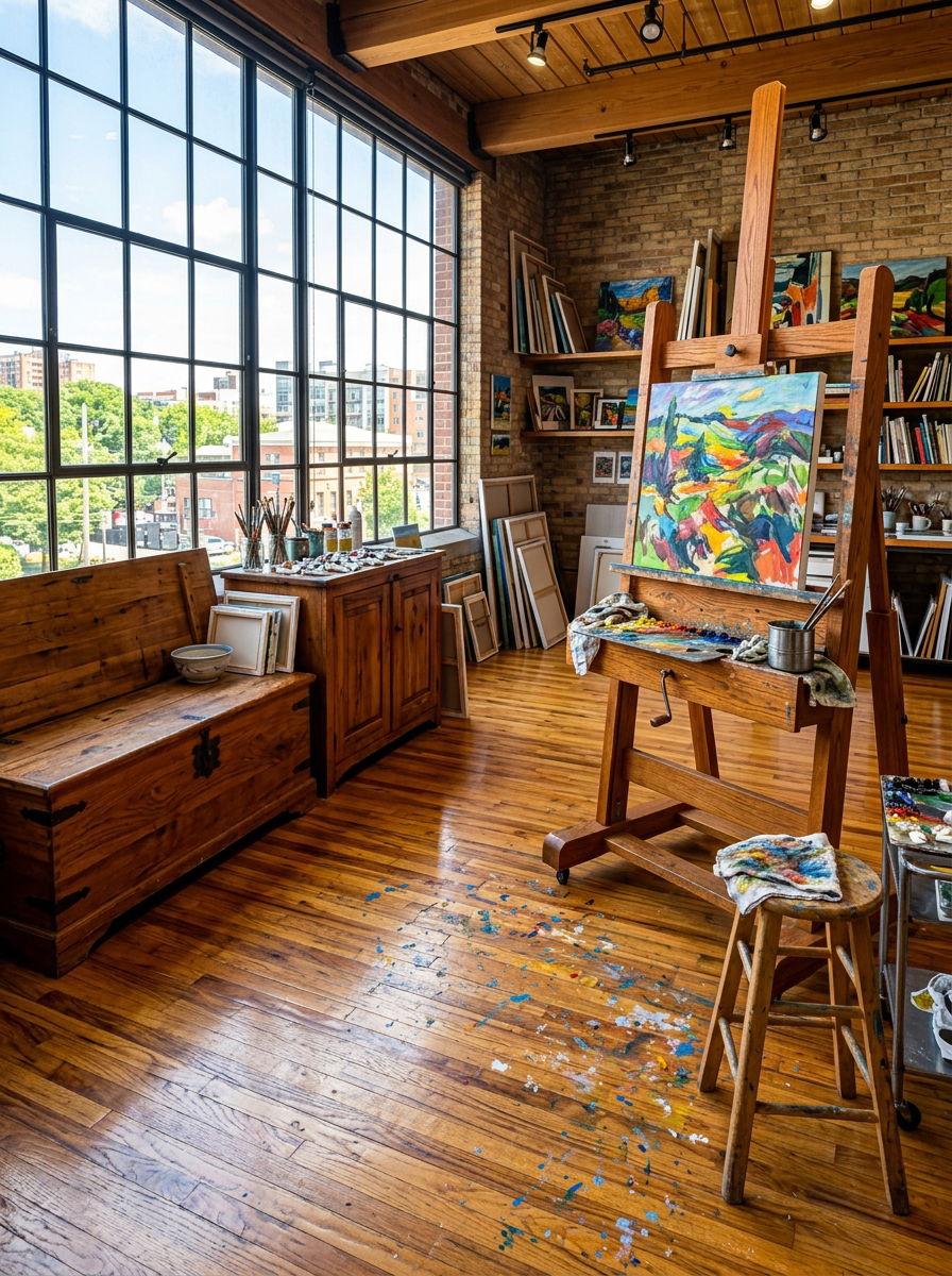 30 Painting Studio Ideas to Inspire Your Next Creative Session