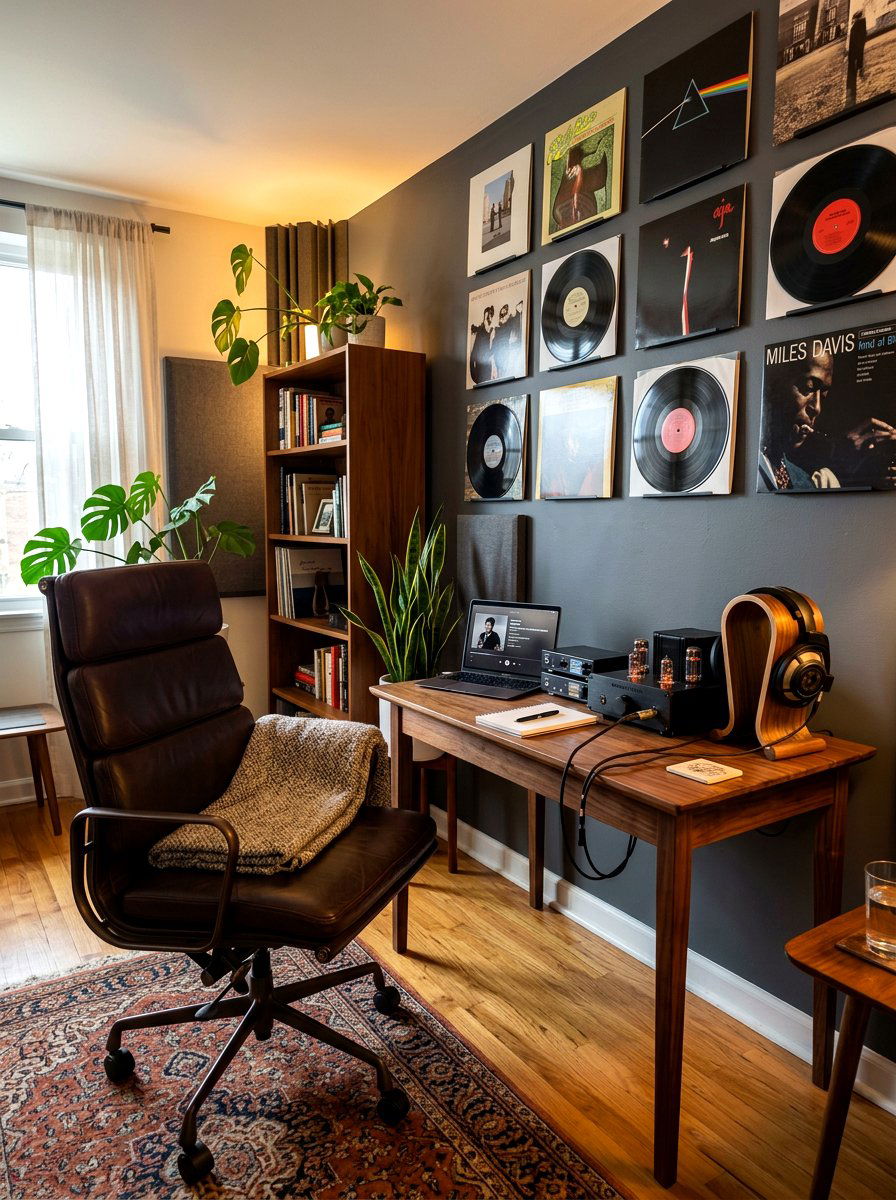 Headphone Listening Room - 30 listening lounge ideas