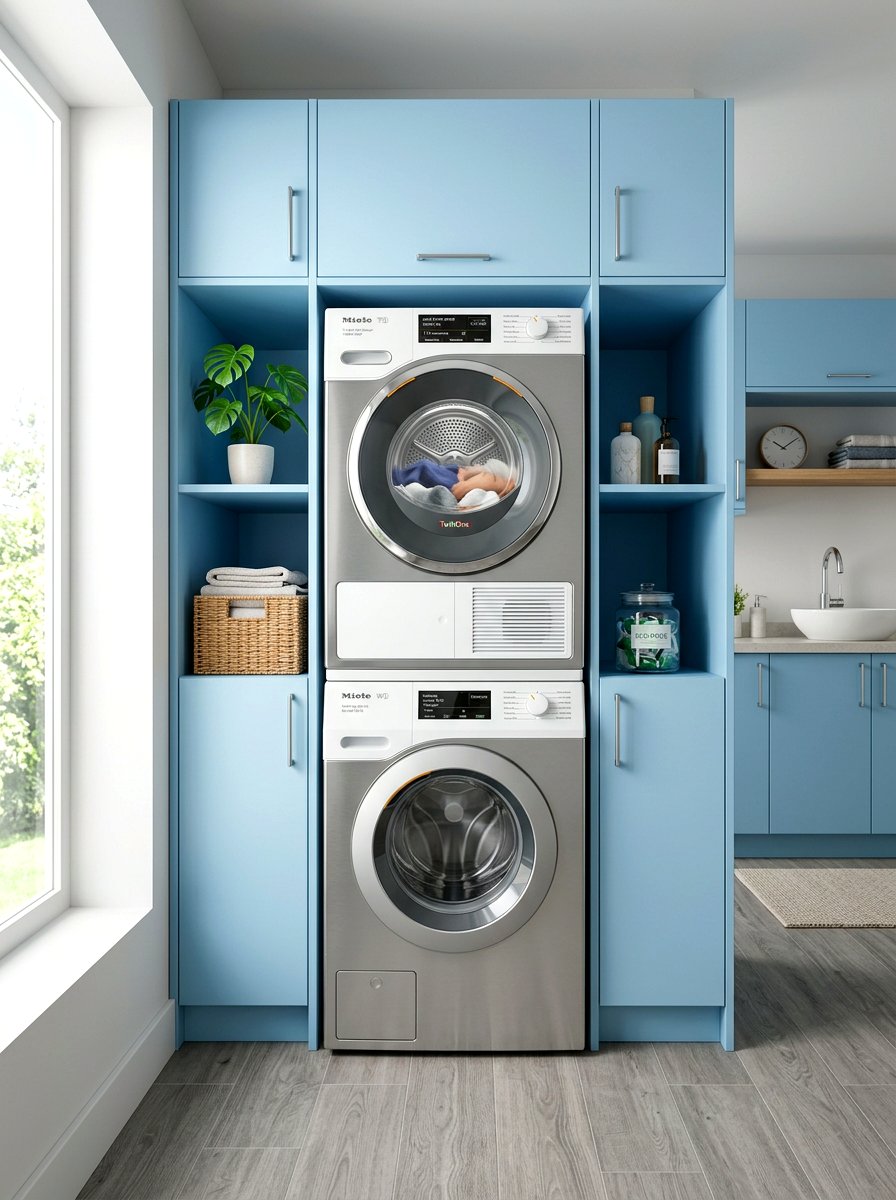 Heat pump clothes dryer - 30 eco laundry room ideas