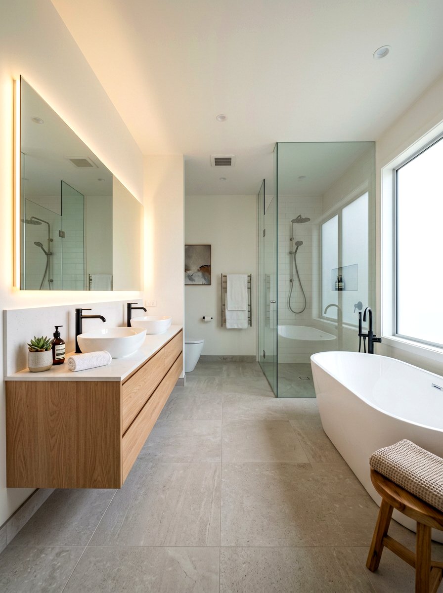 Heated Bathroom Floor - 30 sensory bathroom ideas