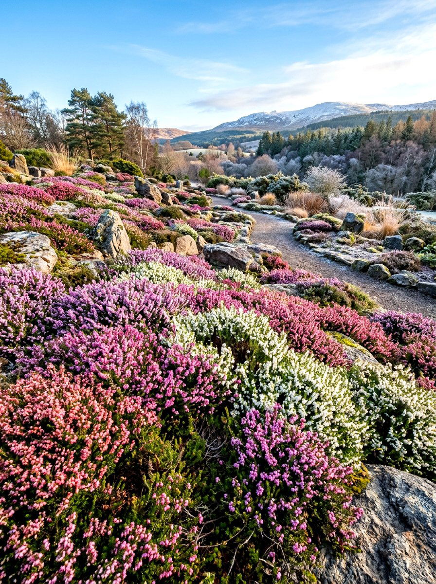 Heathers Ground Cover - 30 winter garden ideas