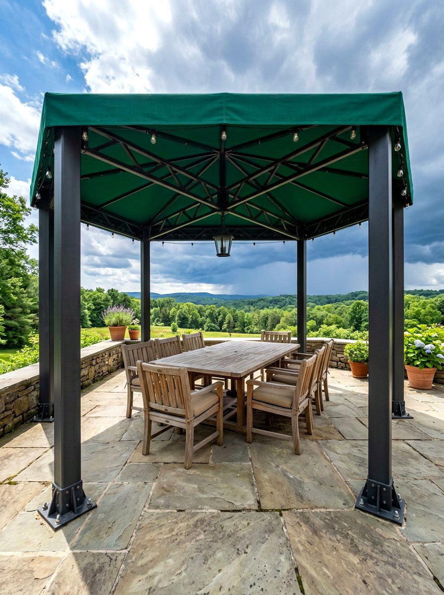 Heavy Duty Gazebo - 30 soft top gazebo ideas