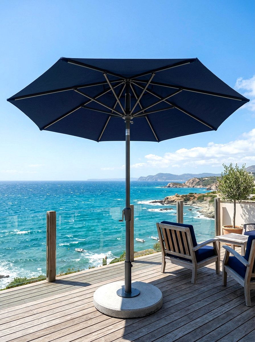 Heavy Duty Pool Umbrella - 30 pool umbrella ideas