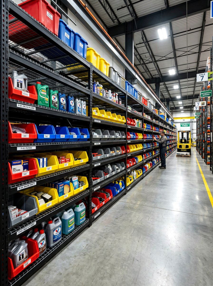 Heavy Duty Shelving - 30 garage tool storage ideas