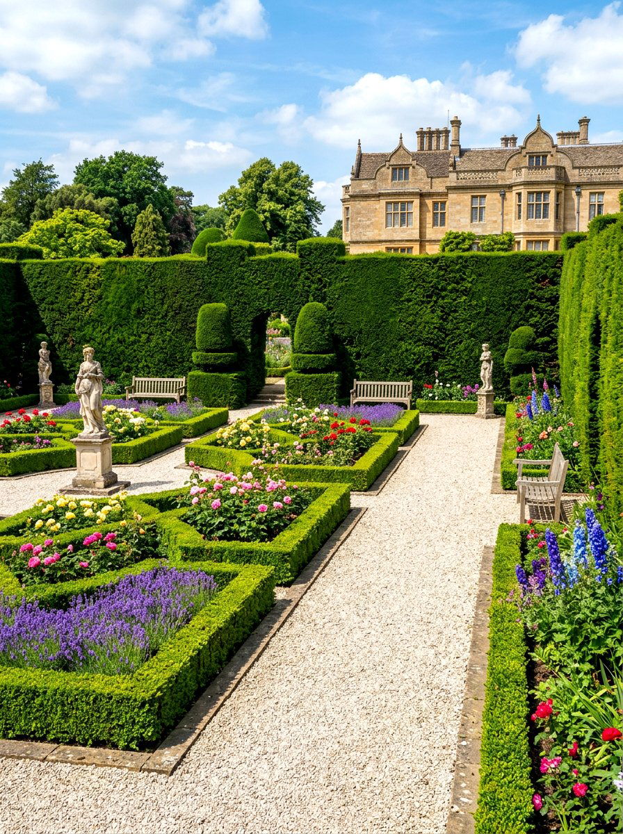 Hedge Garden - 30 four season garden ideas