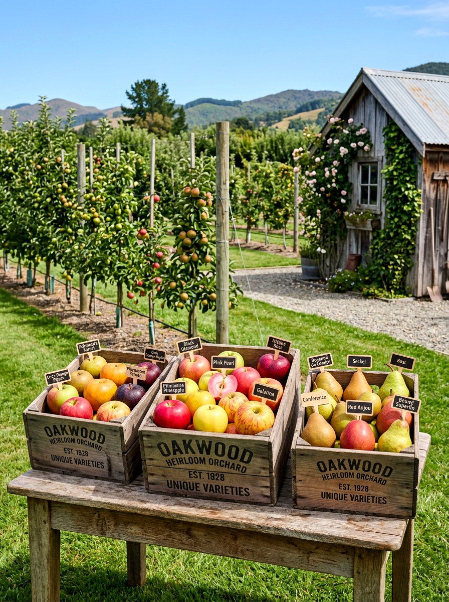 Heirloom Fruit Collection - 30 backyard orchard ideas