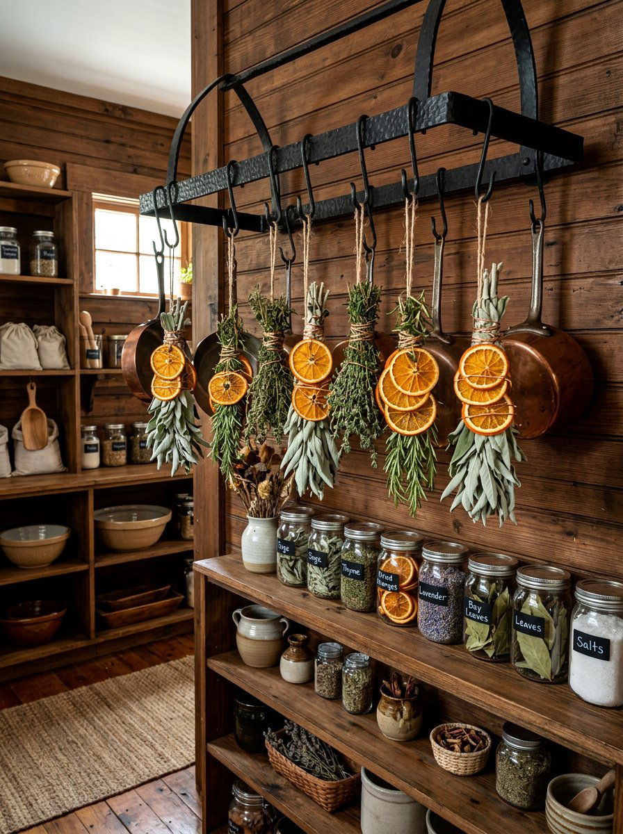 Herb Citrus Bundle - 30 dried orange decor ideas