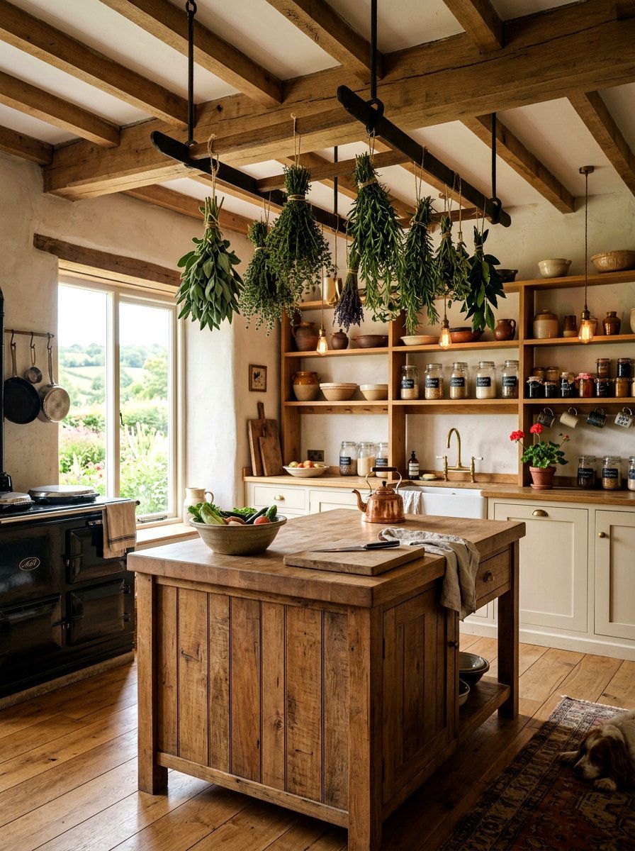 Herb Drying Rack - 30 aromatherapy room ideas