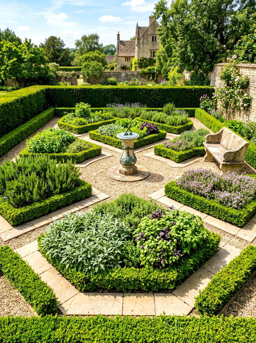 Herb Garden - 30 healing garden ideas