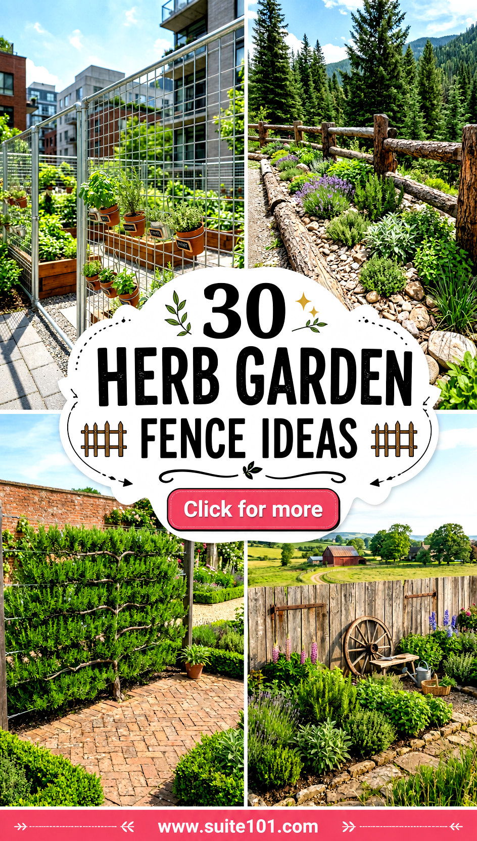 Herb Garden Fence Ideas 30 Clever Ways to Style Your Garden - Herb Garden Fence Ideas: 30 Clever Ways to Style Your Garden